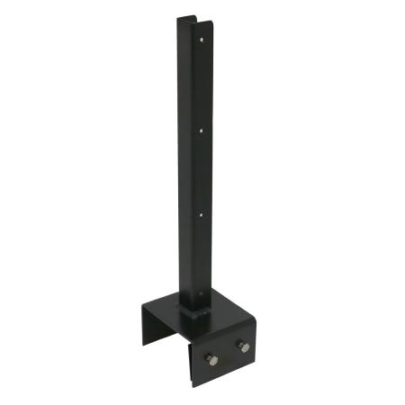 特価◎【直送】住まいスタイル/ラティス・フェンス固定金具 12cmブロック用(左端用1個) ブラック/S-BF4512L