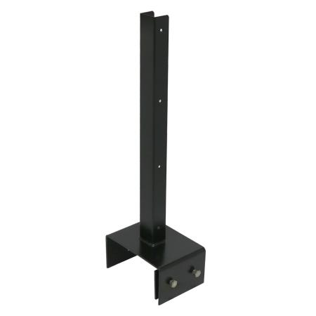 【直送】住まいスタイル/ラティス・フェンス固定金具 15cmブロック用(左端用1個) ブラック/S-BF4515L