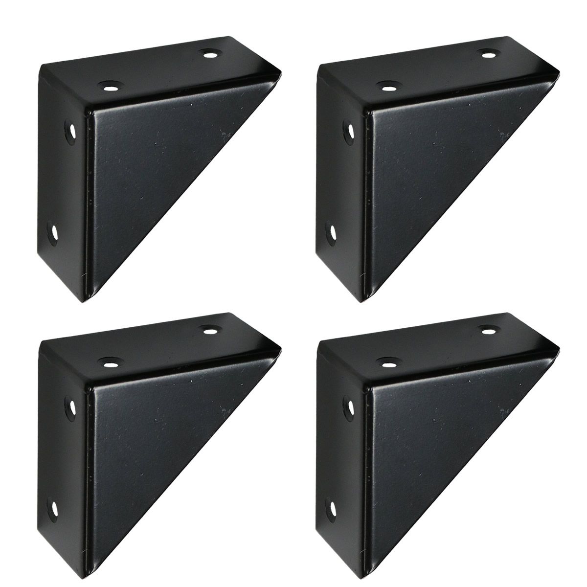 【直送】住まいスタイル/ラティス取付け金具 支柱用(4個) ブラック/S-LST35-4P