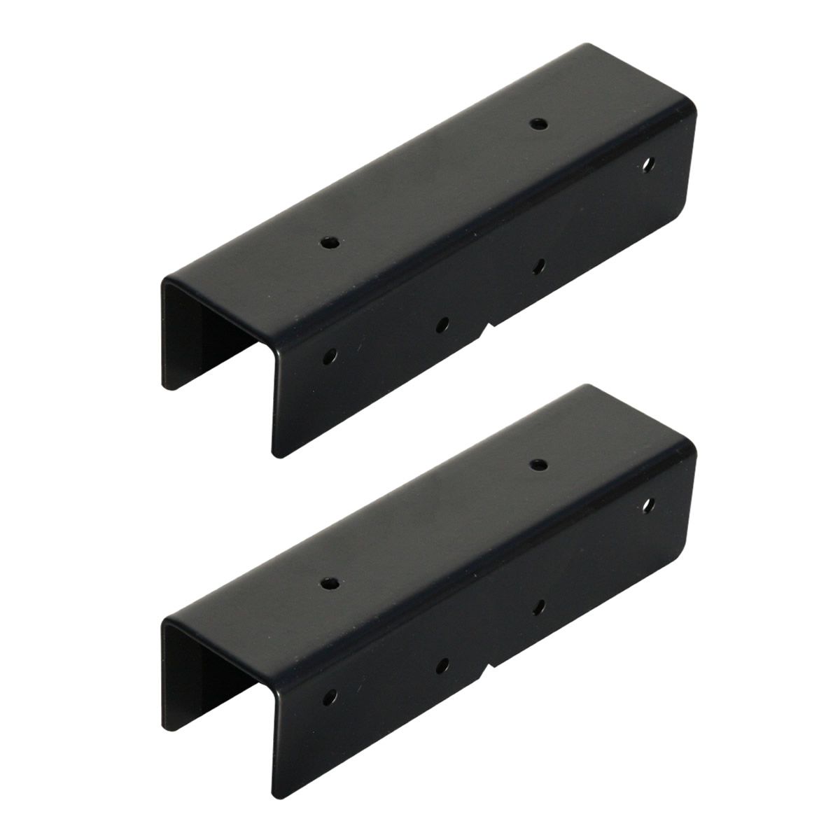 【直送】住まいスタイル/ラティス・フェンス用ストレート連結金具(2個) ブラック/S-LVST15-2P