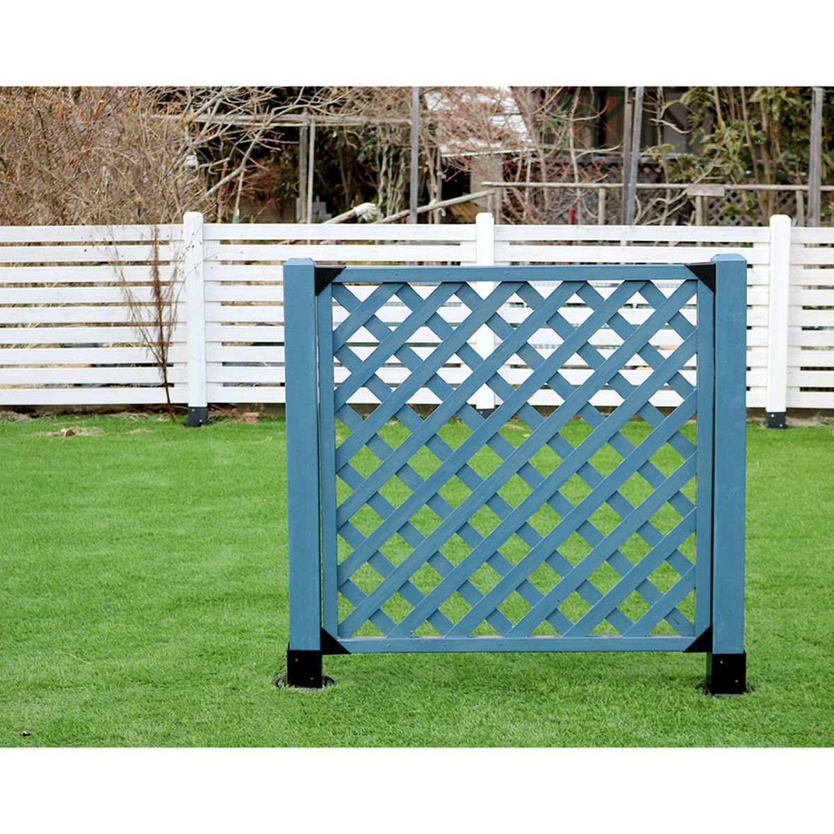 【直送】住まいスタイル/土中用支柱固定金具 調整付き(6個) ブラック/S-UBN72-6P