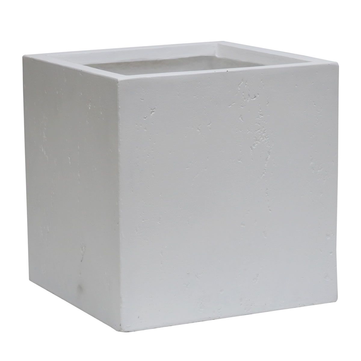 【直送】住まいスタイル/マグネシアプランター TEXTURE(テクスチャー) 角型36cm ホワイト/TEX-360C-WHT