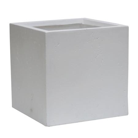 【直送】住まいスタイル/マグネシアプランター TEXTURE(テクスチャー) 角型40cm ホワイト/TEX-400C-WHT