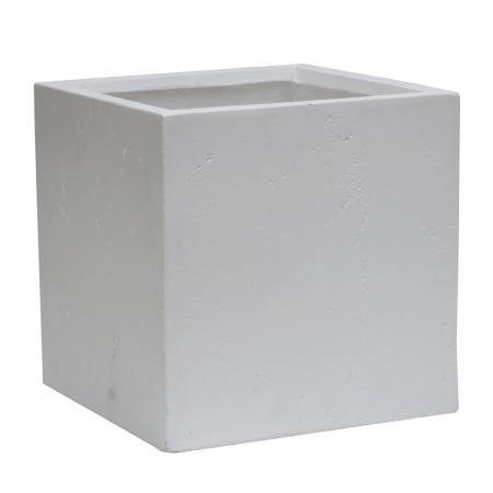 【直送】住まいスタイル/マグネシアプランター TEXTURE(テクスチャー) 角型50cm ホワイト/TEX-500C-WHT