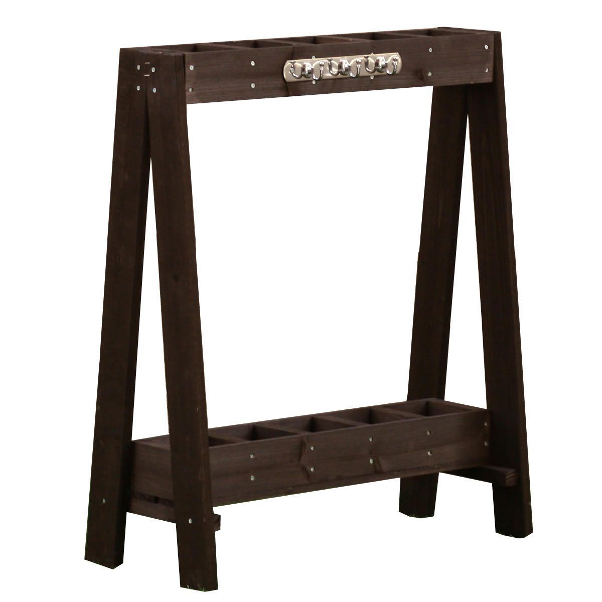 【直送】住まいスタイル/ツールスタンド ダークブラウン/TOST-720DBR