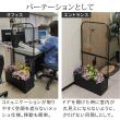特価◎【直送】住まいスタイル/プランターBOX付きフェンス「TWILL」(ツイル) マットブラック/TW001BLK