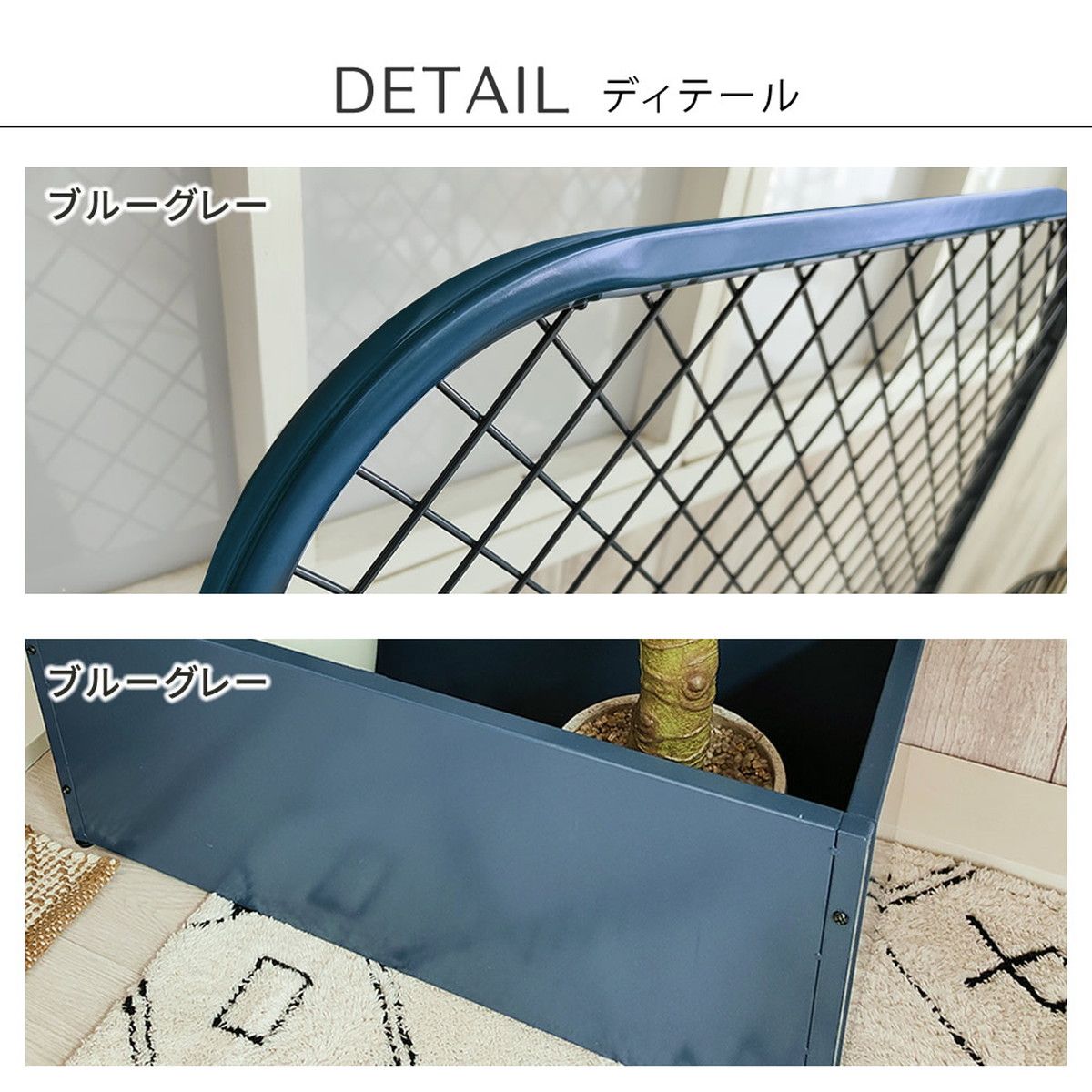 【直送】住まいスタイル/プランターBOX付きフェンス「TWILL」(ツイル) モカブラウン/TW001BRN