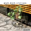 【直送】住まいスタイル/アイアンプランタースタンド「TWILL」(ツイル) ローサイズ ブラック/TW008BLK