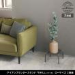 特価◎【直送】住まいスタイル/アイアンプランタースタンド「TWILL」(ツイル) ローサイズ 2個組 グレー