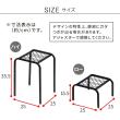 特価◎【直送】住まいスタイル/アイアンプランタースタンド「TWILL」(ツイル) ハイロー 2点セット ゴールド