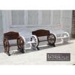 特価◎【直送】住まいスタイル/車輪ベンチ 1100 ホワイト/WB-1100WHT