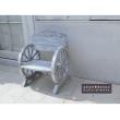 特価◎【直送】住まいスタイル/車輪ベンチ650 ホワイト/WB-650WHT