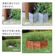 特価◎【直送】住まいスタイル/折り畳めるウッドミニフェンス120(縦ストライプ) 2枚組 ライトブラウン