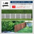 特価◎【直送】住まいスタイル/折り畳めるウッドフェンス160(縦ストライプ) 2枚組 ダークグリーン/WF-160F-2P-DGN