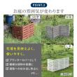 特価◎【直送】住まいスタイル/折り畳めるウッドミニフェンス(横ボーダー) 1枚組 ホワイト/WF-120YK-WHT