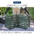 特価◎【直送】住まいスタイル/折り畳めるウッドフェンス 160(横ボーダー) 2枚組 グレー/WF-160YK-2P-GRY