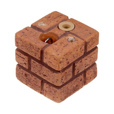 特価◎【直送】住まいスタイル/レンガ調多機能ブロック ウェイト 5kg 1個 ブラウン/WE130-1P-BRN