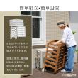 特価◎【直送】住まいスタイル/逆ルーバー室外機カバー「gingham(ギンガム)」 ホワイト/YB-04-N001WHT