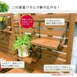 特価◎【直送】住まいスタイル/パネル付き収納庫100 ブラウン/YB-202NW100