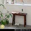 特価◎【直送】住まいスタイル/焼杉スツール風スタンド 中サイズ ダークブラウン/YT-6052Y-DBR