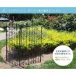 特価◎【直送】住まいスタイル/アイアンフェンスロー150 2枚組 ブラック/DNF150-2P