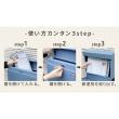 特価◎【直送】住まいスタイル/新聞受け付き壁掛けポスト Miche(ミケ) ラベンダーブルー/PST-004BLU