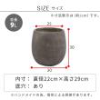 特価◎【直送】住まいスタイル/「GRITTE」 グリッテ 石調FRPプランター 幅30 (ドロップ型) グレー/E001-BA300GRY
