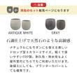 特価◎【直送】住まいスタイル/「GRITTE」石調FRPプランター 幅30・42 (ドロップ型) 大小2個セット アンティークホワイト