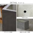 特価◎【直送】住まいスタイル/「GRITTE」 グリッテ 石調FRPプランター 幅60・80 (長角) 大小2個セット グレー