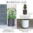 特価◎【直送】住まいスタイル/「FARBOR」 ファーバー 木調FRPプランター 幅50 (丸型) ホワイト/E002-EN500WHT