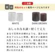 特価◎【直送】住まいスタイル/「FARBOR」 ファーバー 木調FRPプランター 幅40・50 (丸型) 大小2個セット ダークブラウン