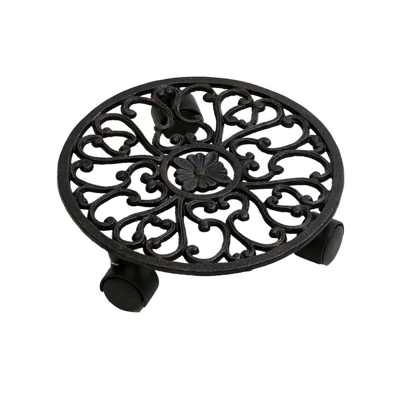 特価◎【直送】住まいスタイル/プランタースタンド 28cm deacor(デーコル) ヴィンテージブラック