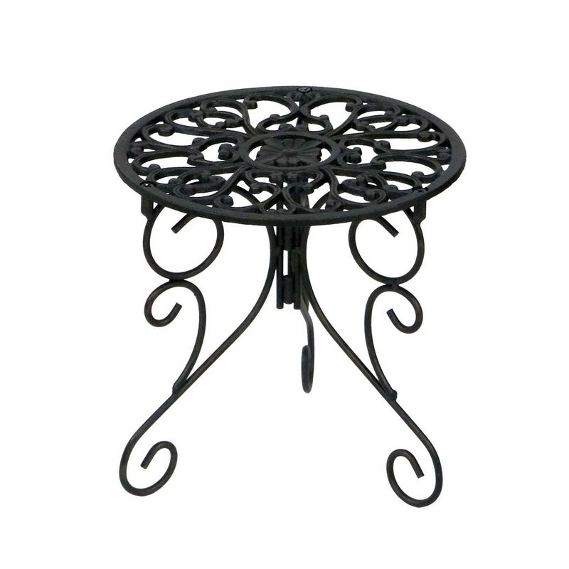 特価◎【直送】住まいスタイル/プランタースタンド ロータイプ deacor(デーコル) ヴィンテージブラック