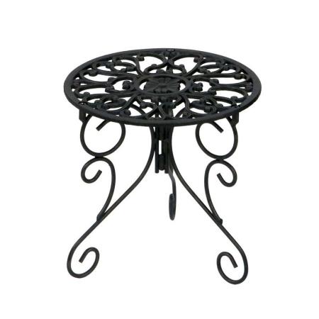 特価◎【直送】住まいスタイル/プランタースタンド ロータイプ deacor(デーコル) ヴィンテージブラック