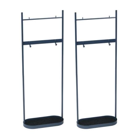 特価◎【直送】住まいスタイル/ツールハンギングスタンド 「ASPESH」 アスペシュ 2個 ブルーグレー