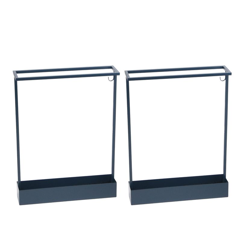 【直送】住まいスタイル/「ASPESH」 アスペシュ アンブレラスタンド (レクタングル) 2個 ブルーグレー