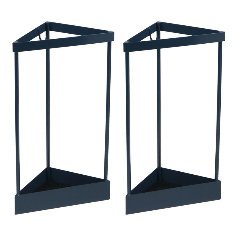 特価◎【直送】住まいスタイル/「ASPESH」 アスペシュ アンブレラスタンド (コーナー) 2個 ブルーグレー