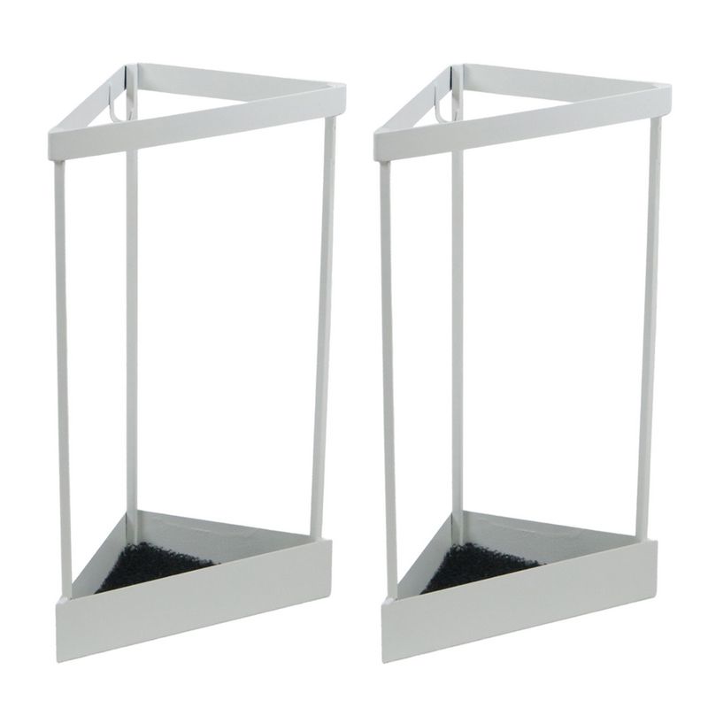 特価◎【直送】住まいスタイル/「ASPESH」 アスペシュ アンブレラスタンド (コーナー) 2個 マットホワイト