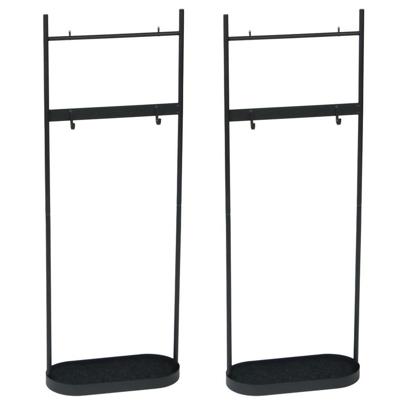 特価◎【直送】住まいスタイル/「ASPESH」 アスペシュ アンブレラスタンド (ツールスタンド) 2個 マットブラック