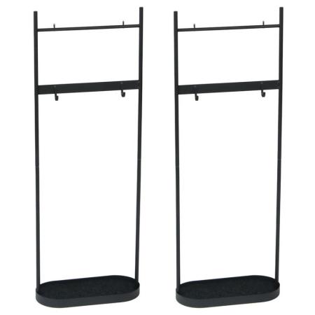 特価◎【直送】住まいスタイル/「ASPESH」 アスペシュ アンブレラスタンド (ツールスタンド) 2個 マットブラック