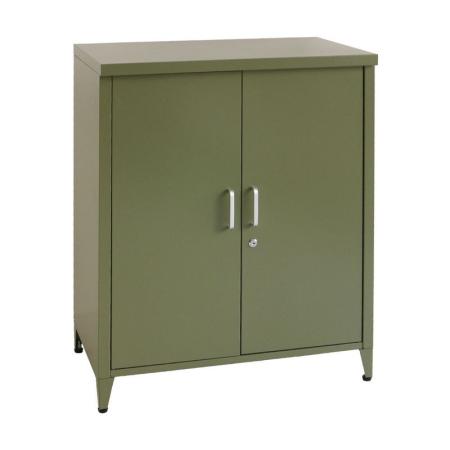 特価◎【直送】住まいスタイル/スチール収納庫 「LUXON(ルクソン)」 セージグリーン/ST-002GRN