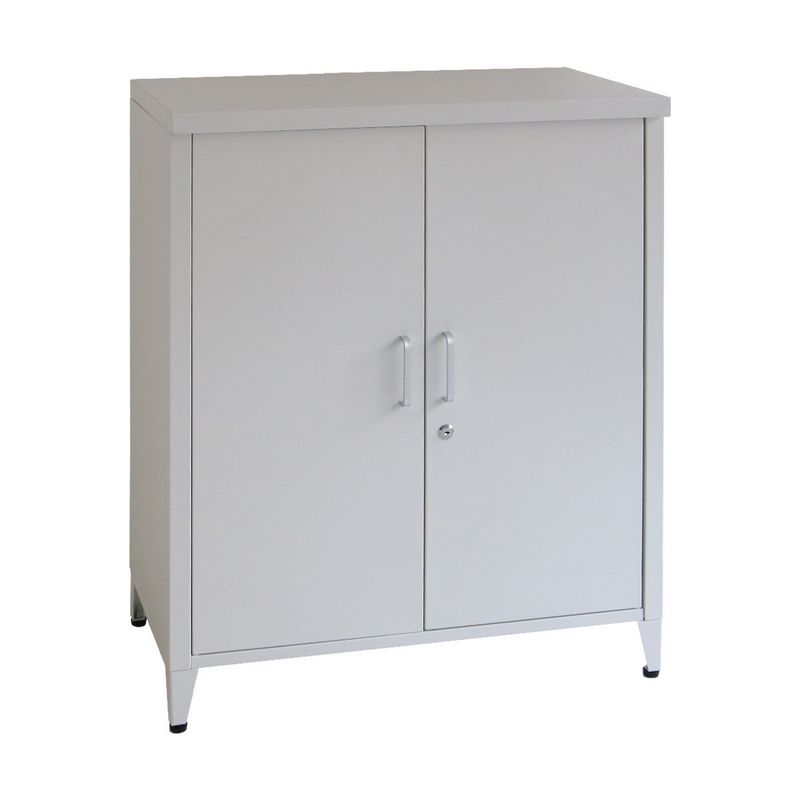 特価◎【直送】住まいスタイル/スチール収納庫 「LUXON(ルクソン)」 スノーホワイト/ST-002WHT