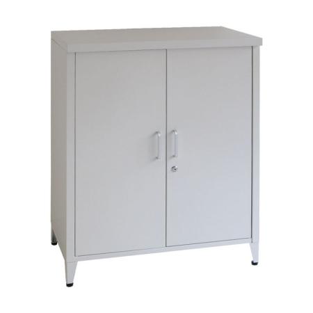 特価◎【直送】住まいスタイル/スチール収納庫 「LUXON(ルクソン)」 スノーホワイト/ST-002WHT