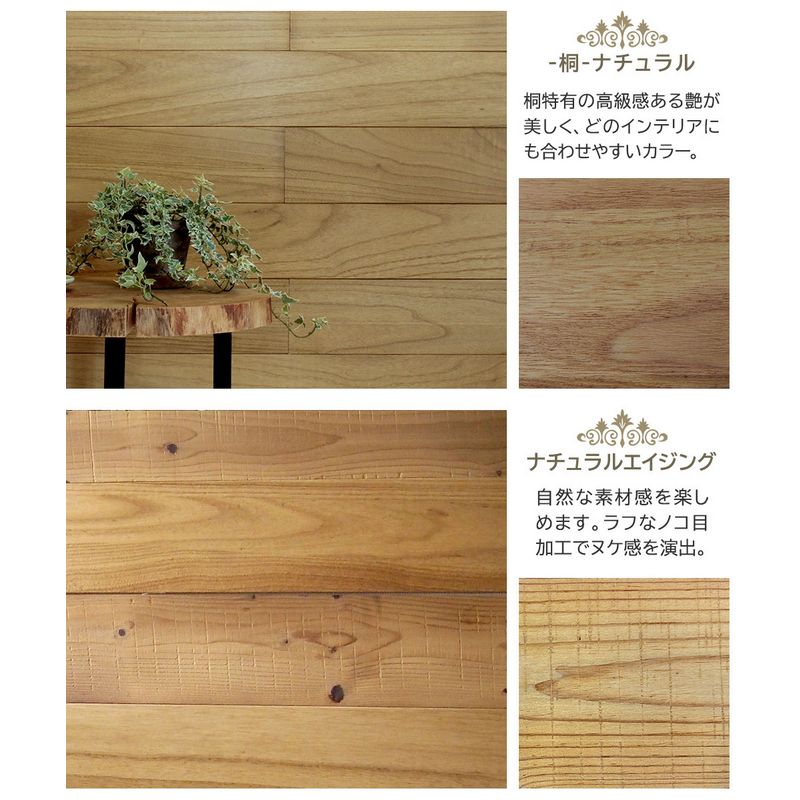 特価◎【直送】住まいスタイル/SOLIDECO -PRO- 壁に貼れる天然木パネル 22枚組(約3.32m2) ナチュラルエイジング