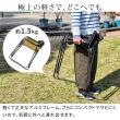 【直送】住まいスタイル/ミドルディレクターチェア 2脚セット サンドベージュ/STF-CMD-2P-LBR