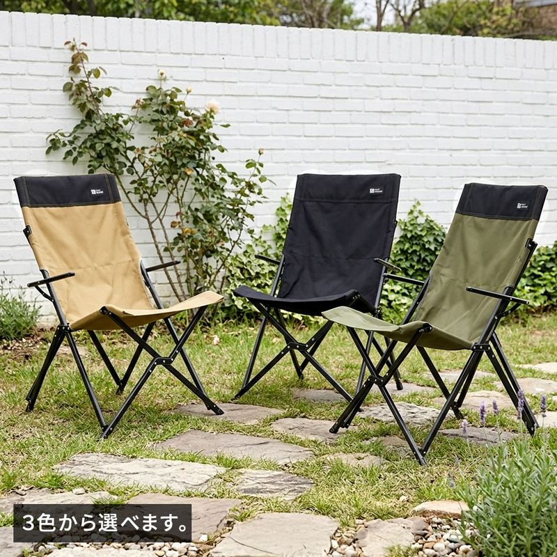 【直送】住まいスタイル/ハイバックチェア 単品 モスグリーン/STF-CHB-GRN