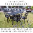 特価◎【直送】住まいスタイル/アルミ製レクタングルテーブル 単品販売 「トルペ」 マットブラウン/BKS-RG124DBR
