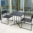 【直送】住まいスタイル/PATIO PETITE MA ダイニングテーブル幅70 単品販売 ブラック/SGA-MA-ST70BLK