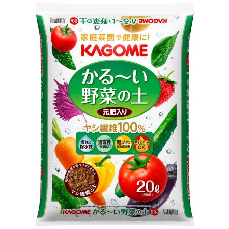 プロトリーフ/カゴメかる〜い野菜の土 20L