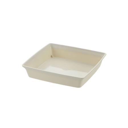 リッチェル/フォーレ スクエアプレート 7号 ホワイト